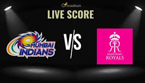 Follow live score and updates from mumbai ipl 2021, rr vs pbks live score and updates online: Ipl 2019 Live Cricket Score Today Ipl Match 27 Mi Vs Rr Live Score