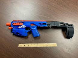 To learn more about nerf blasters, check out the featured videos. Glock Pistol Disguised As Toy Nerf Gun Seized In North Carolina Drug Raid