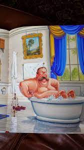 It may need to be cleaned with clr or replaced altogether if it's broken. President Taft Is Stuck In The Bath