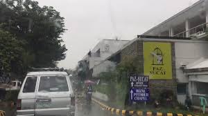 Santos avenue (formerly sucat road) where two big private cemeteries, manila memorial park and loyola memorial park, are located. Manila Memorial Park Paranaque Patuloy Ang Pagbuhos Ulan Manila Memorial Park Paranaque Kev Manalo Bantayundas Abs Cbn News Scoopnest