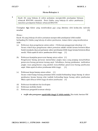 Oleh itu perbezaan upah sememangnya akan menyebabkan berlaku perbezaan dalam agihan pendapatan isirumah di malaysia. Skema Sulit Modul 1