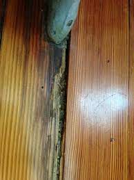 Wood filler commercial paste wood filler can work well, especially when you are not staining the wood (they don't tend to stain well). Filling Huge Gaps In Hardwood Floors Doityourself Com Community Forums