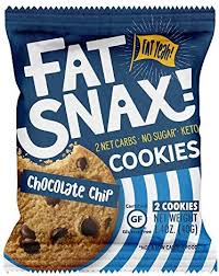 Sep 20, 2019 · to give you an idea of the natural sugar content in fruit, some brands of orange juice have 27 grams of carbohydrates per cup, and some brands of apple juice have 30 grams of carbohydrates per cup, according to the united states department of agriculture. Fat Snax Keto Cookies Low Carb Keto And Sugar Free Chocolate Chip 12 Pack 24 Cookies Keto Friendly Gluten Free Snack Foods Amazon Com Grocery Gourmet Food