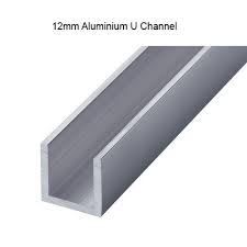 12mm Aluminium U Channel