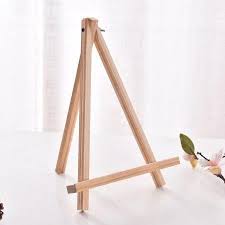 Ktaxon Mini Wooden Tripod Artist A Frame Easel Stand Suitable For Studio Table Top Drawing Sketching Painting Kids Children Display Picture Wedding Ca Ilustrasi