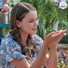 Emily (Kayla Wallace) learns all things butterflies and romance in "Feeling  Butterflies" now streaming