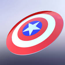 Bouclier captain america est fabriqué en métal ! Download Stl File Captain America Shield 1 4 Scale Object To 3d Print Cults