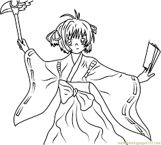 Here is a collection of 20 printable cardcaptor sakura coloring pages for your kids. Cardcaptors Sakura With Cards Coloring Page For Kids Free Cardcaptor Sakura Printable Coloring Pages Online For Kids Coloringpages101 Com Coloring Pages For Kids