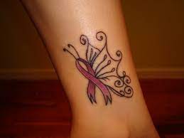 Tattoomagz tries to bring you only the best of the best, with teams that are consistently compiling new photos of the most popular, top voted, most viewed, and most shared tattoo designs and ink jobs. Pink Ribbon Butterfly Tattoo