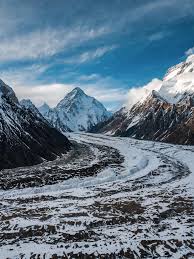 Its confluence with the baltoro glacier is called concordia. Aerial View Of World S 2nd Highest Mountain K2 8611m And Godwin Austen Glacier At Concordia Pakistan Oc 1535x2048 Ig Iamkhandanish Earthporn