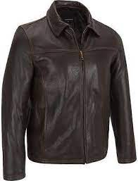 Ebay Wilsons Leather Mens Big Tall Open Bottom Leather Jacket W Thinsulate Lining Leather Jacket Mens Big And Tall Lamb Jacket