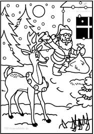 1001 Ausmalbilder Weihnachten Rentier Rudolph Ausmalbild Rentier Rudolph