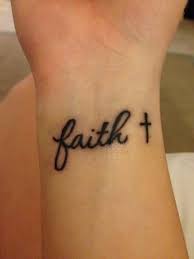 Cross tattoos provide those who are deeply religious with a way to express their faith. Black Faith With Cross Tattoo On Wrist