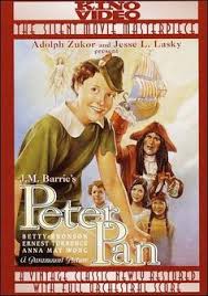 Peter Pan 1924 Cast Betty Bronson Ernest Torrence Mary Brian Philippe De Lacy Jack Murphy Director Herbert Brenon