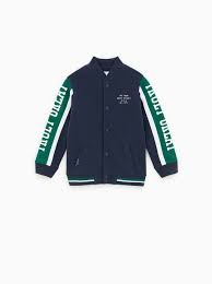 Shop for bomber jackets in india buy latest range of bomber jackets at myntra free shipping cod easy returns and exchanges. Image 1 De Blouson Bomber A Bandes Laterales De Zara Zara Australia Boys Jacket Bomber Jacket
