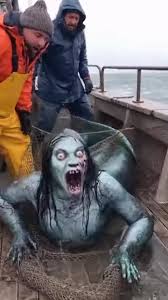 Funny Fishing Experience with a Surprising Mermaid