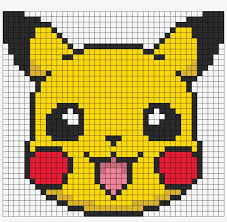 Grid Pattern Pixel Art Pikachu 862x799 Png Download Pngkit Browse our database of hundreds of pixel art tutorials on all different subjects, filter and search for just the one you're looking for.
