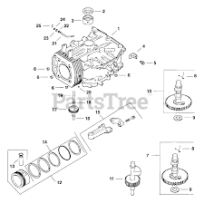 Cv12.5st 1203 2105810334 a b c Kohler Cv12 5 1204 Kohler Command Pro Engine Basic Version 12 5hp Crankcase 2 27 14 Tp 2351 Parts Lookup With Diagrams Partstree