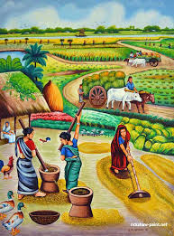 Village 2 Rickshaw Art Indian Art Paintings Art Village Village Scene Drawing Find out what works well at village market from the people who know best.
