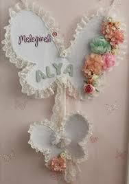 Melegineli Bebek Sekeri Hastane Odasi Susleri Bebek Tasarimlari Bebek Odasi Kapi Susleri Name Banner Baby Shower Nina Creative Baby Shower