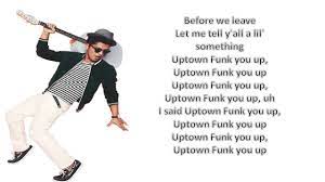 Mark Ronson Ft Bruno Mars Uptown Funk Lyrics Video Uptown Funk Lyrics Uptown Funk Lyrics Videos