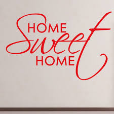wall chimp hand made home sweet home