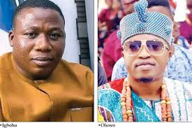 Nigeria government quiet over 'arrest' of yoruba nation activist sunday adeyemo for cotonou, benin republic. Igboho Disowns Oluwo S Intervention Stands By Yoruba Nation Agitation The Nation