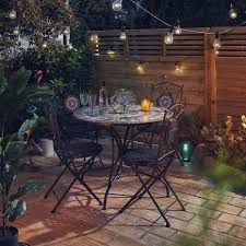 Garden table chairs parasol require minimal maintenance since they are made. 8 Best Tables And Chairs For Outdoor Dining Glasgow Times