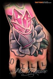 10 Magical Sparkly Rose Quartz Crystal Tattoos Tatuajes Tatuar Rosas