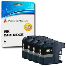 Yields up to 600 pages. 4 Black Printer Ink Cartridges Compatible With Brother Dcp J4110dw Mfc J4410dw Mfc J4510dw Mfc J4610dw Mfc J470dw Mfc J4710dw Mfc J6520dw Mfc J650dw Mfc J6920dw Mfc J870dw Dcp J152w Lc123xl Lc 127xl Buy Online In Cayman Islands At Cayman Desertcart