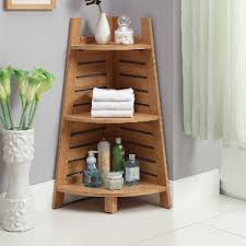 A folding shelf is a perfect solution for small bathrooms that lack in counter or vanity space. 5 Great Ideas For Bathroom Shelves Overstock Com