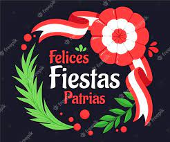 Celebraciones de independencia en el perú. Free Vector Cartoon Fiestas Patrias De Peru Illustration