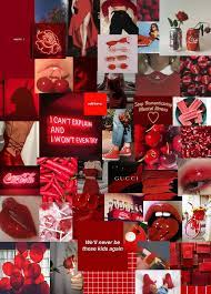 Red Aesthetic Wallpaper Photo Collage Iphone Wallpaper Photography Iphone Wallpaper Tumblr Aesthetic Pretty Wallpaper Iphone