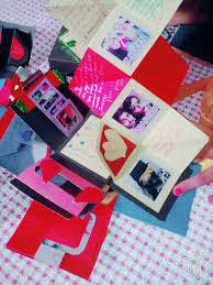 All it needs now is some photos ~(^ Make Explosion Box Cards And Other Greeting Cards By Craftingwithfun Fiverr