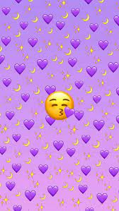 Image in emoji backgrounds collection by zaria mason. Purple Emoji Background Emoji Wallpaper Iphone Emoji Wallpaper Wallpaper Iphone Neon
