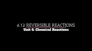 There are 5 general types of chemical reactions. Central High School Unit 6 Chemical Reactions