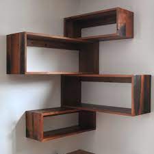 The 5 tier storage secures your need for a spacious bookshelf as well as saving 10. 50 Attractive Corner Wall Shelves Design Ideas For Living Room Corner Shelf Design Wall Shelves Living Room Wall Shelves Design