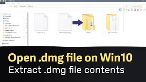 Windows can open any dmg file with having any compression program that supports the format. How To Open Extract Dmg Mac Os Files On Windows 10 Youtube