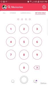 How to set up a snapchat account. My Eyes Only Password