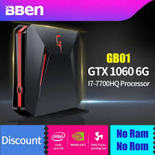 Bben Gb01 Desktop Mini Pc Win10 Intel I7 7700hq Cpu 6gb Ddr5 Nvidia Geforce Gtx1060 32g Ddr4 Ram Hdd Ssd Options Rj45 Wifi Bt4 0 Price Intel Nvidia Ddr4 Ram
