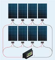 Lots of small solar cells spread over a large area can work together to provide enough power to be useful. How To Wire Solar Panels In Series Vs Parallel