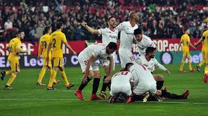 Diğer yandan önemli bir galibiyet alan sevilla, 58 puanla 4'üncülükteki yerini korudu. Copa Del Rey Sevilla 3 1 Atletico Madrid Early Escudero Strike Puts Sevilla On Course For Atletico Defeat Marca In English