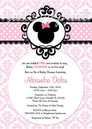 Minnie Mouse Pink Black Damask Baby Shower Birthday Invitation Printable Just Click Print Online Store Powered By Storenvy