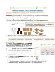 Orb diagram element electrons val elec e config orbital. Balancingchemequationsse Docx Name Date Student Exploration Balancing Chemical Equations Directions Follow The Instructions To Go Through The Course Hero