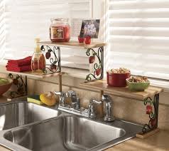 apple over the sink shelf apple