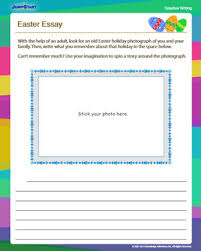 Get your kids writing about easter with this simple writing practice worksheet. Easter Essay Creative Writing Worksheet 3rd Grade Jumpstart