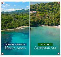 Two Different Oceans One Amazing Country Costarica Costa Rica Tourism Visit Costa Rica Tourism