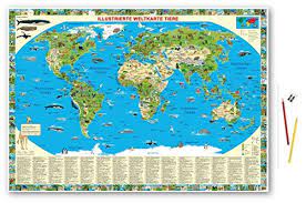 Din a1 poster leinwand magnetfolie außergewöhnliche wanddekoration für dein zuhause. Download Illustrierte Weltkarte Tiere Schreibunterlage Pdf Arkadiyfdgthemistokles