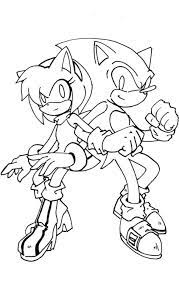 Amy sonic boom sonic coloring pages. Sonic Boom Sonic And Mario Coloring Pages Novocom Top
