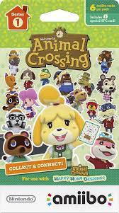 Animal crossing is a social simulation video game series developed and published by nintendo and created by katsuya eguchi and hisashi nogami. Nintendo Amiibo Animal Crossing Cards Series 1 Nvlema6a Best Buy